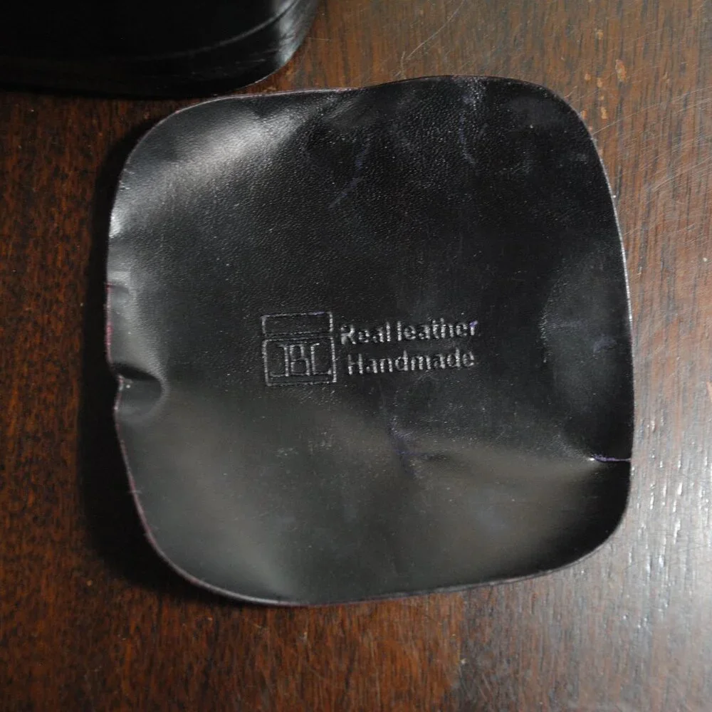 David Yurman Handmade Black Leather Jewelry Box